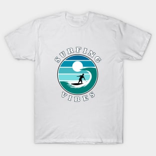 Surfing Vibes – retro 2 - Surfer T-Shirt